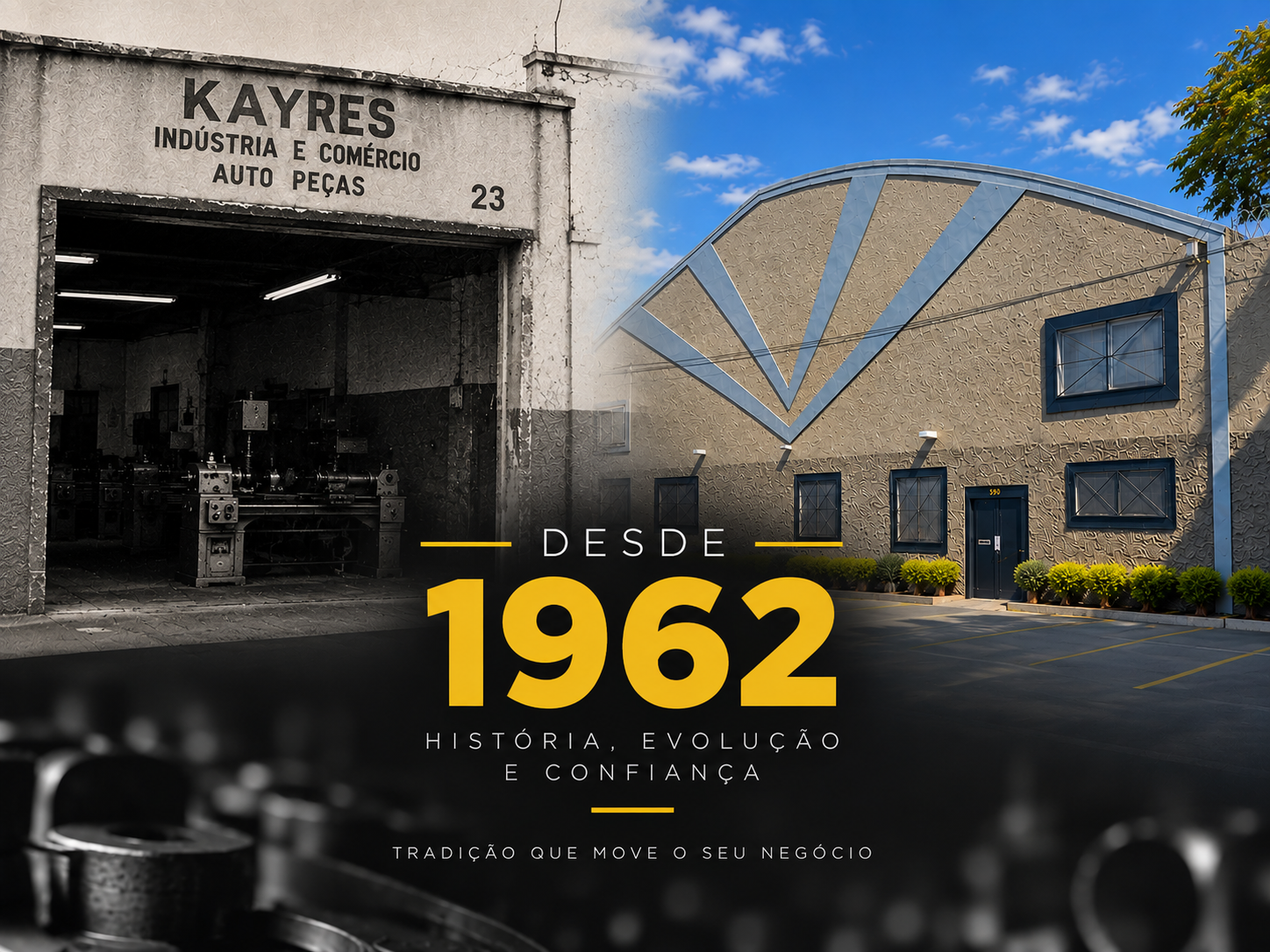 Kayres desde 1962: uma história de tradição, evolução e confiança